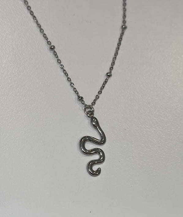 Collar Snake Silver